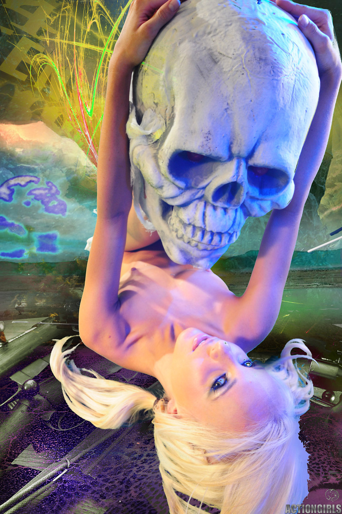Horny Blonde Denise - Skull Island - picture 10