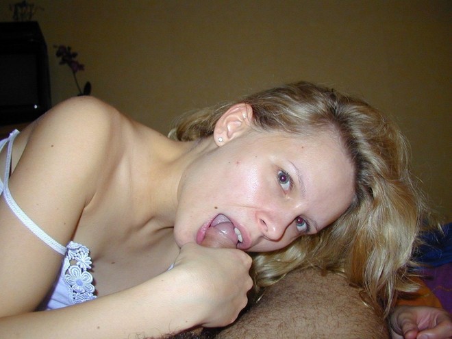 Naughty Blond Hot Pov Sucking - picture 18