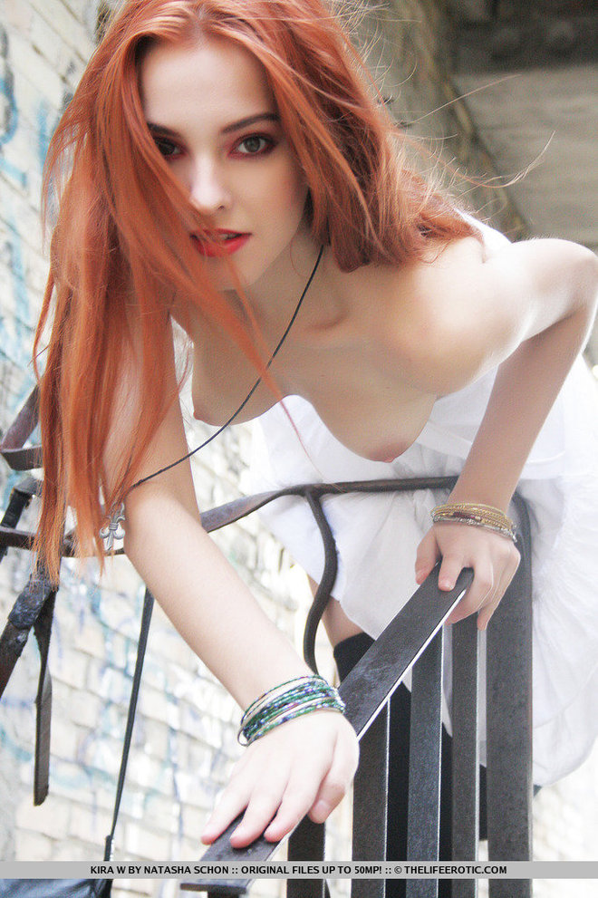 Awesome Redhead Perky Titties - picture 14