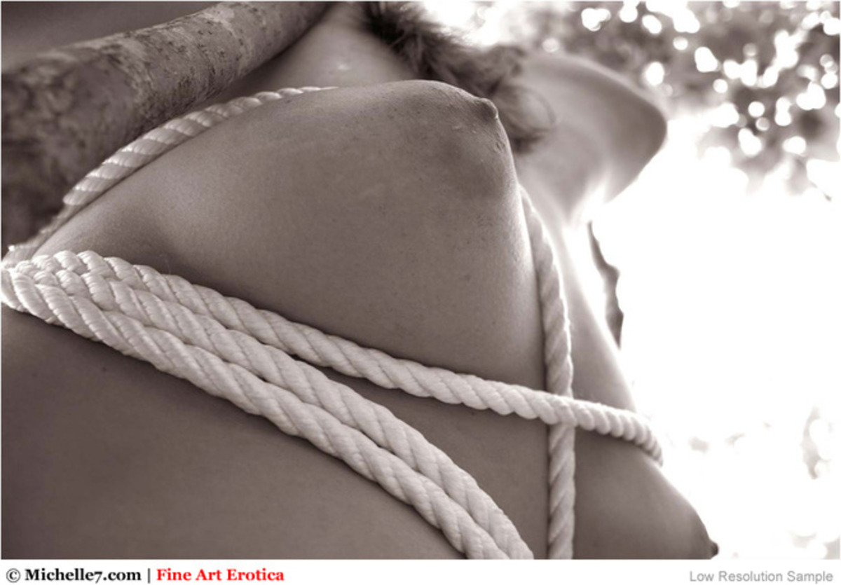 Natural Busty Alicia in Ropes - picture 09