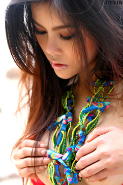 Natty Feng Sheer Lingerie Slick Clit - pics 00