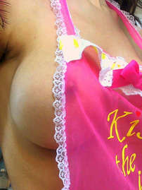 Violet Damn Hot Gothic Slut Fishnet - pics 02