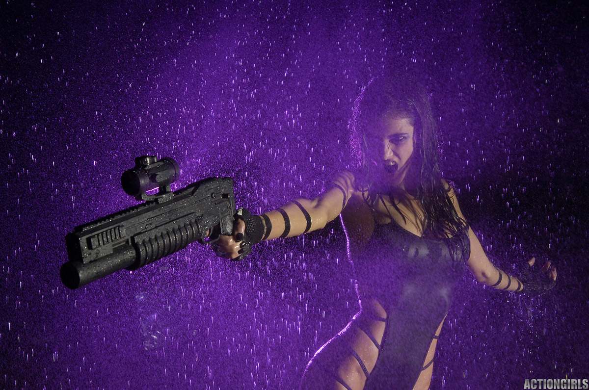 Action Girl LeeAnna Vamp - Purple Rain - picture 07