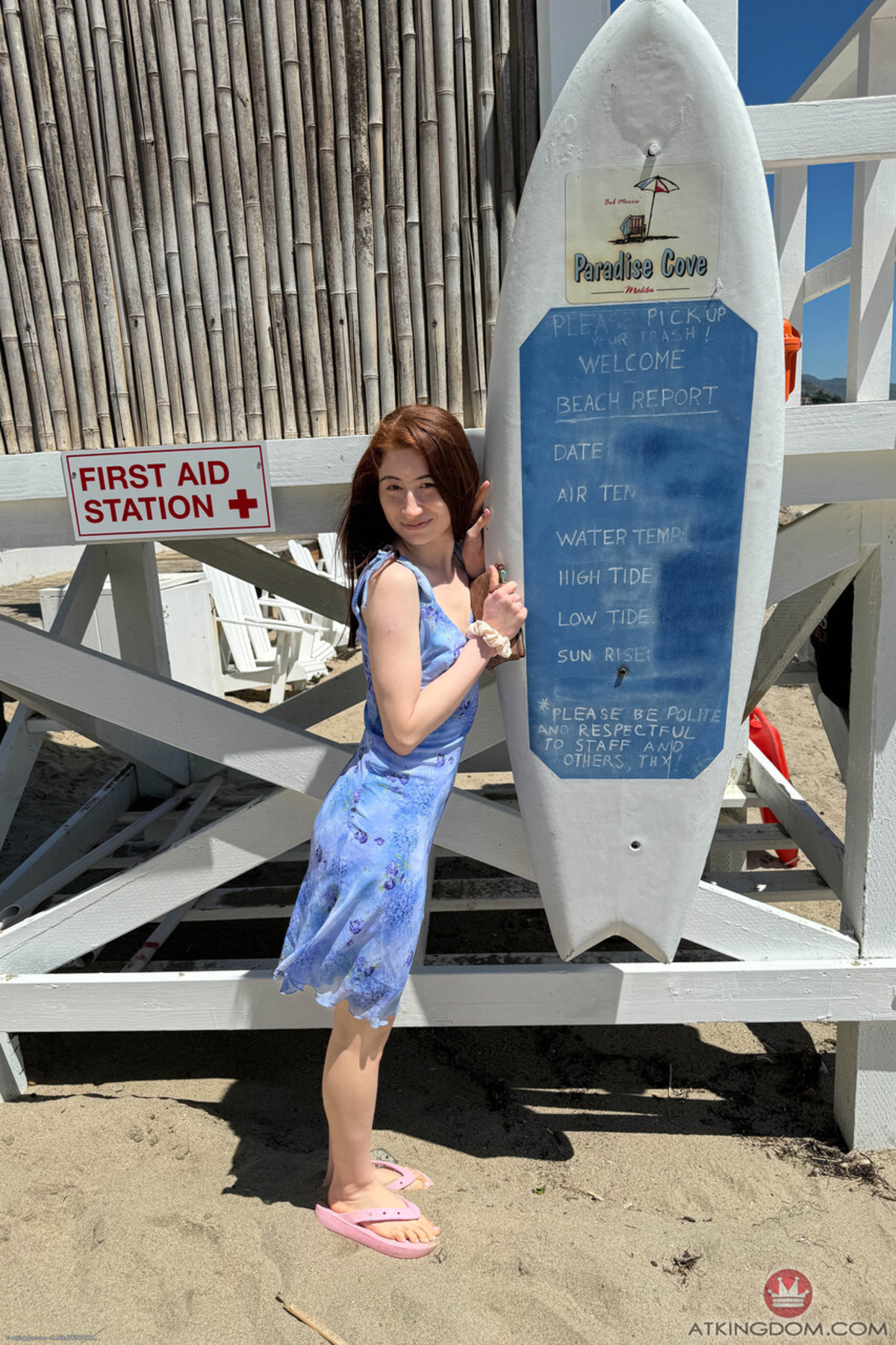 Ava Davis - Paradise Cove Pt. 1 & 2 BTS - picture 16