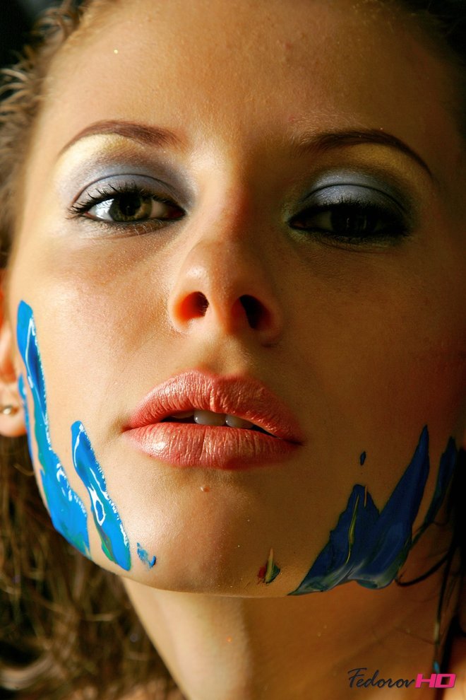 Great Teen Body - Artistic Paint - picture 03