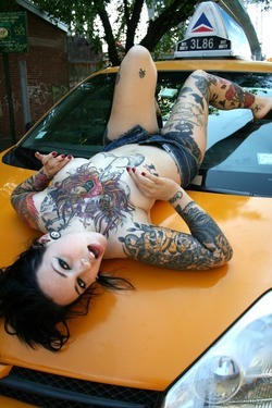 Tattooed Cab Driver: Adahlia Burning - pics 09