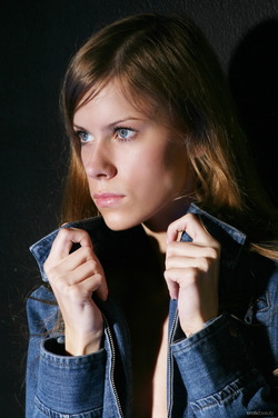 Slender Girl Renata A - Denim Fetish - pics 03