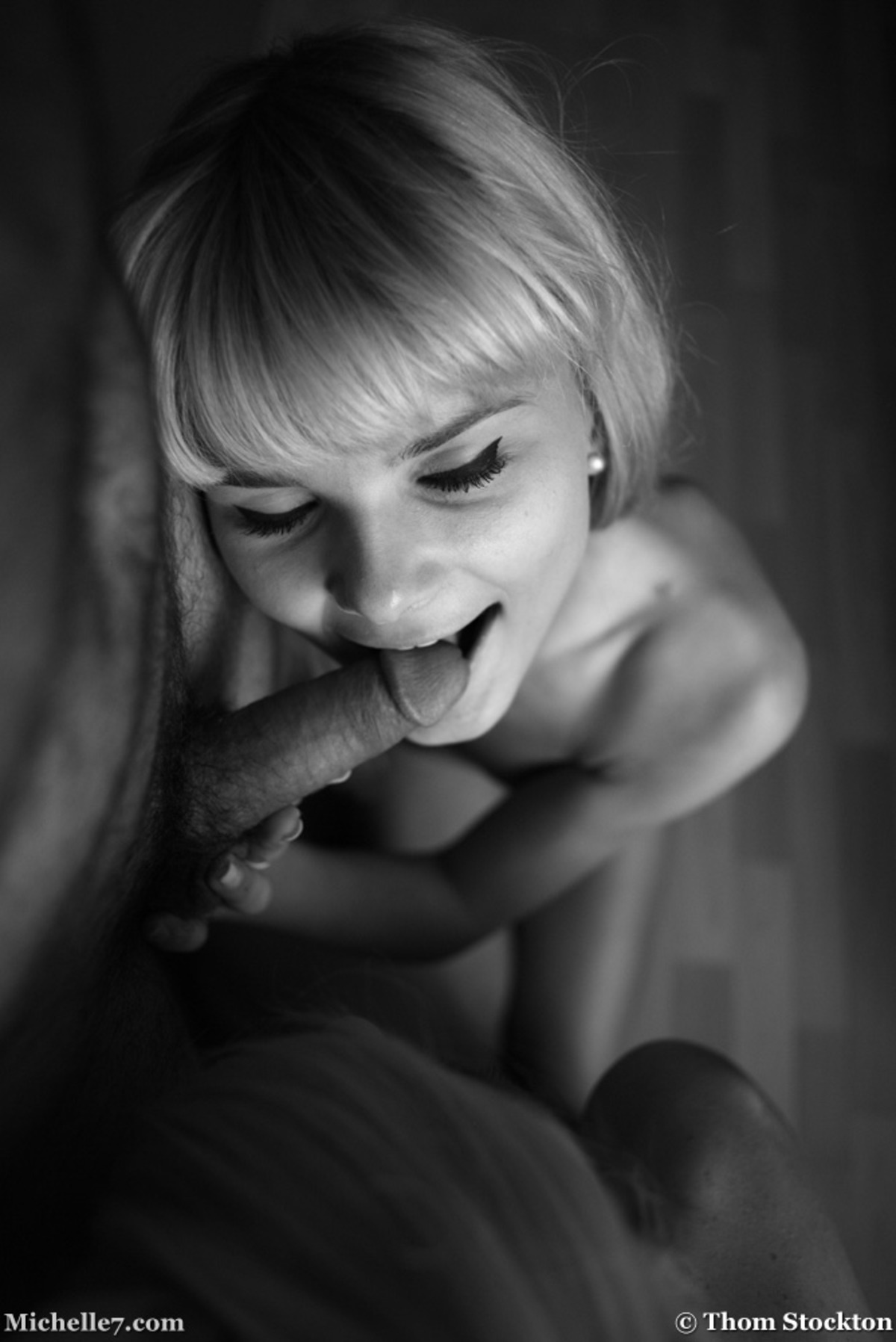 Porn Art: Fellatio with two Girls - picture 01