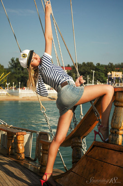 Xandy H Denim Skirt - Vacation Time - pics 00