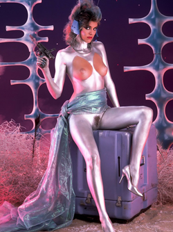 Body Painted Legendary Pornstar Terry is Teasing us Perfectly