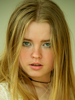 She's an Angel - Adorable Avril a with Fair Skin Posing Naked
